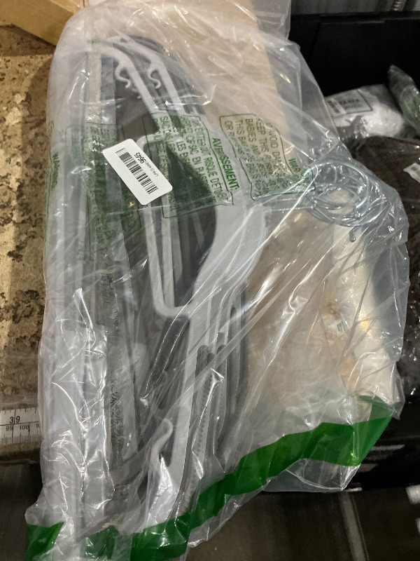 Photo 1 of **PARTIAL/11ONLY**HOUSE DAY Black Plastic Hangers 50 Pack, Slim Space Saving, Non Slip Hangers with Rubber Pads, Sturdy Coat Hanger for Closet, S-Shaped Clothes Hanger for Shirt, Suit, Pant, Skirt