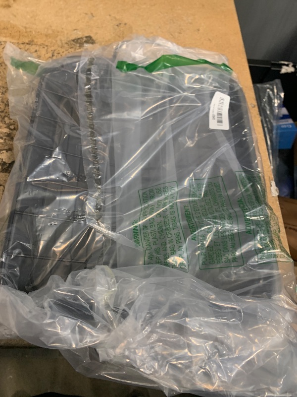 Photo 1 of ***HAS SCRATCHES IN PAN BOTTOM**** Kitcom Nonstick Roasting Pan with Rack, 16 Inch x 11.5 Inch Rectangular Roaster Set for Roasting Turkey, Chicken, Meat and Veggies, Gray