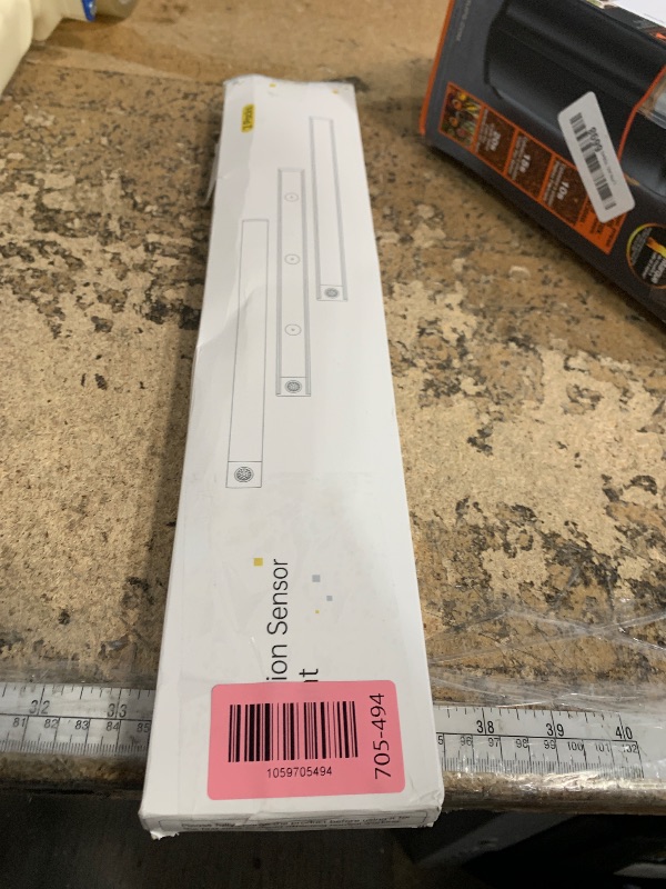 Photo 1 of ***PARTIAL SET 1 WORKS/ 1 DOESN'T**** Under Cabinet Lighting 16 Inches, 108 LED Motion Sensor Light Indoor, Dimmable 3 Color Rechargeable Closet Light, Battery Operated Magnetic Night Light for Kitchen, Wardrobe, Stairs