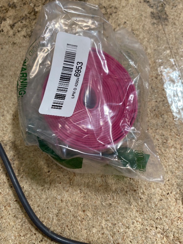 Photo 1 of 1 Roll Flat Elastic Cord 1.5-Inch Wide by 3-Yard Double-Side Twill Elastic Band(#19 Rose Red)