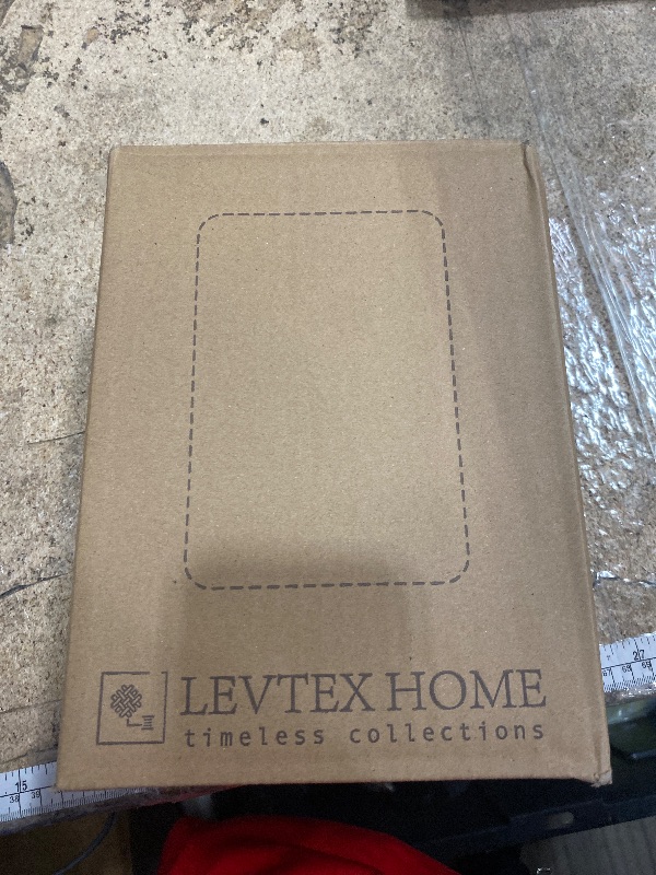 Photo 1 of **PARTIAL SET ONLY 1** Levtex Home Merry & Bright Collecion - Holly Jolly - Quilted Standard Sham (Pack of 2) - Christmas Tree - Red Green Teal Pink - Reversible - Microfiber