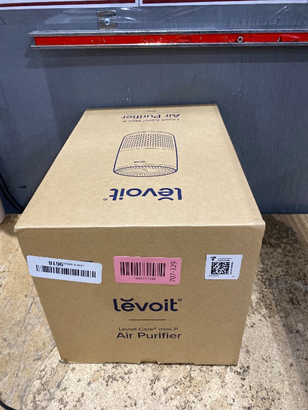 Photo 1 of **POSSIBLY FOR PARTS/ UNKNOWN DAMAGES**** LEVOIT Air Purifiers for Bedroom Home Dorm, 3-in-1 Filter Cleaner with Fragrance Sponge for Better Sleep, Filters Smoke, Allergies, Pet Dander, Odor, Dust, Office, Desktop, Core Mini-P, White
