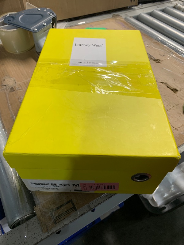 Photo 1 of ***(USED)***Journey West Suede Slip-on Penny Loafers Sneakers Shoes for Men Coffee US 10