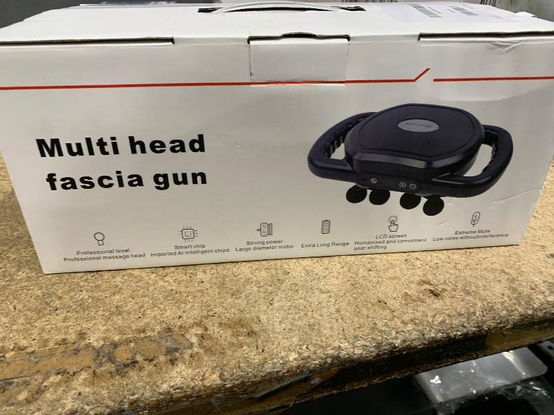 Photo 1 of 12 Head Massage Gun Deep Tissue with 9 Levels & 9 Modes,Cordless Electric Percussion Massager Tool for Back/Neck/Shoulder/Hand/Leg/Feet/-Full Body Muscle Pain Relief,Ideal Gifts for Men/Women/Mum/Dad