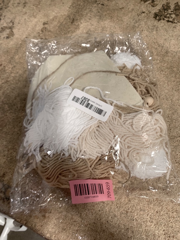 Photo 1 of 1/2 Birthday Party Decoration Set - Beige White Tassel High Chair Banner,Half Way to One Cake Topper,Glitter 1/2 Birthday Hat,Banner Cake Topper Hat 6 Months Party Supplies