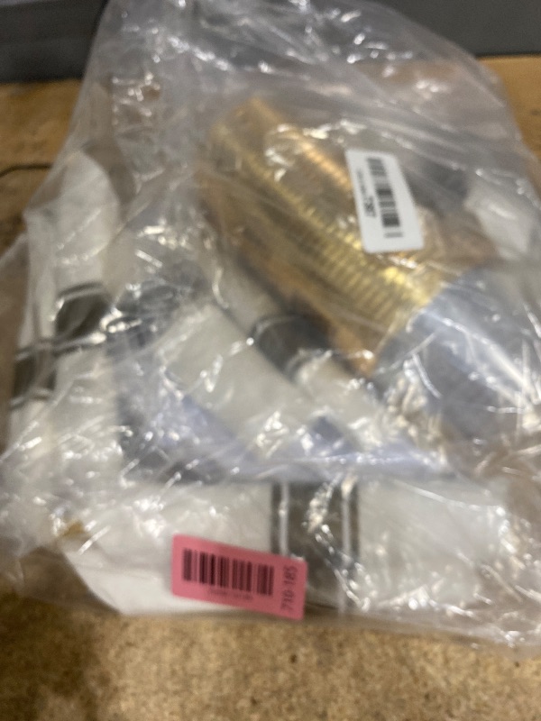 Photo 1 of ***MISSING PIECES*** Liacere 350PCS Gold Plastic Plates-Disposable White and Gold Plates 50guest Baroque Plastic Dinnerware include 100Plates, 50Pack Pre Rolled Napkins with Silverware 50Cups for Wedding&Thanksgiving