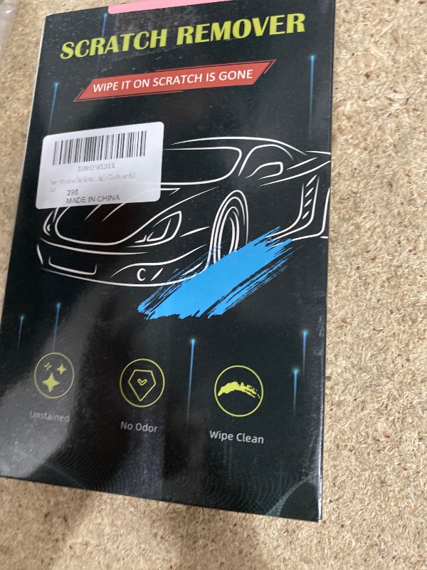 Photo 1 of **ONLY 1 TUBE/ UNTESTED ON SOLUTION AMOUNT*** Huotwoe Nano Sparkle Cloth Car Scratch Remover Nano Magic Cloth Scratch Repair Kit for Universal Vehicles Paint Scratch Repair Solution to Erase Minor Blemishes & Vehicle Scuffs