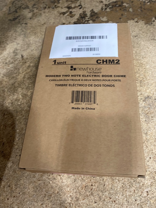 Photo 1 of ?Newhouse Hardware CHM2 Door Chime, White