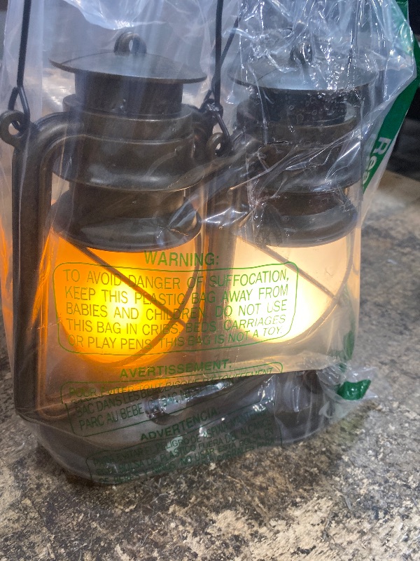 Photo 1 of ***(MISSING REMOTE)***Wondrastical 2 Pack Bronze Vintage 4 Modes Light LED Lanterns?Rechargeable Dancing Flame Lanterns Decorative Outdoor&Indoor, Remote Control Waterproof Hanging Lights for Camping,Patio Garden Pathway