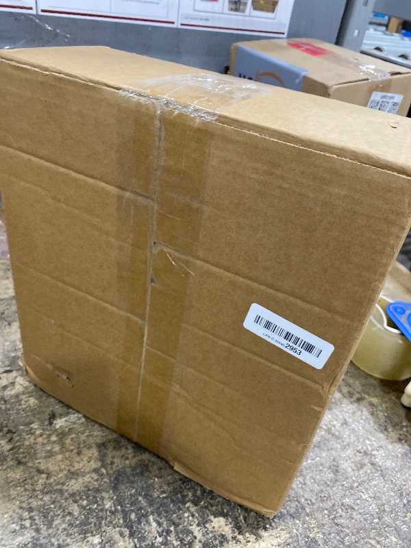 Photo 1 of 10-Pack Closet Rod Bracket, 10.8x10.8Inch Closet Shelf Brackets Heavy Duty Wall Mounted, Matte White Steel Closet Rod Support Brackets Holder, 300 Lbs Load Capacity with Anchors Screws