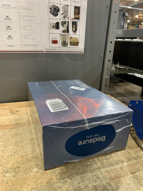 Photo 1 of *FACTORY SEALED* Bedsure Electric Blanket Twin - Soft Flannel Heated Blanket Twin Size, GentleSoft Fast Heating with 10 Time Settings & 6 Heat Settings, Warm Gift for Grandma (62x84 inches, Grey)