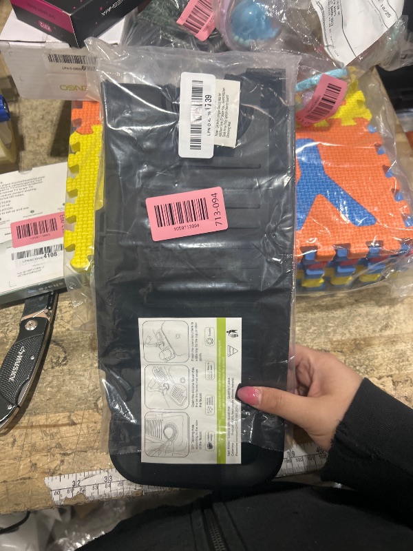 Photo 1 of ***DIRTY*** 24 Inch Longer Faucet Mat for Kitchen Sink, 5° Slope Fast Self-draining, Kitchen Sink Splash Guard Silicone Sink Faucet Mat Splash Guard Kitchen Sink Area Tidy Splash Faucet Guard Draining Mat