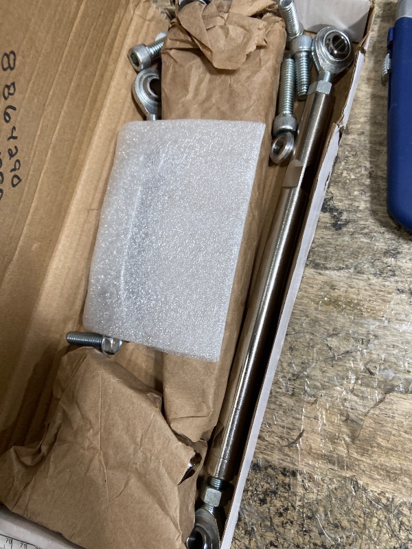 Photo 1 of 1 Set SHLPDFM Chrome Aluminum BBC SWP Alternator Bracket Compatible with Big Block Chevy 396 427 454 Short Water Pump