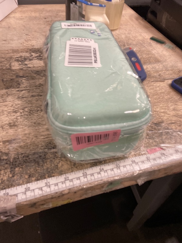 Photo 1 of **CASE ONLY**Hard Travel Carrying Case for Conair Handheld Garment Steamer, Mint Green Portable Storage Case fits for Conair Small Size Travel Steamer with Dual Voltage for Worldwide Use(Case Only)