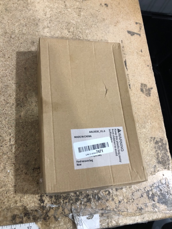 Photo 1 of [2025 Upgraded] Moretoes 100pcs Vacuum Sealer Bags, Pint 6" x 10", BPA Free, Pre-cut Commercial Grade Vac Seal Meal Bags for Food Saver Storage, Meal Prep or Sous Vide