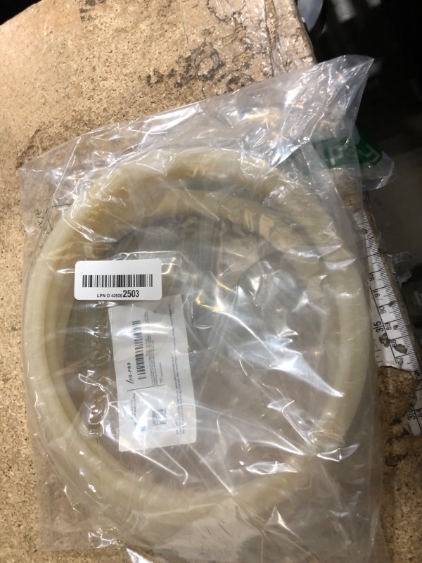 Photo 1 of (1 Set) 8 3/8" Pool Light Lens Gasket and Stainless Pilot Screw - Exact Replacements for Pentair 79101600Z and 79104800 - Compatible with Pentair IntelliBrite, AmerLite, and SAM Amerlite Lights