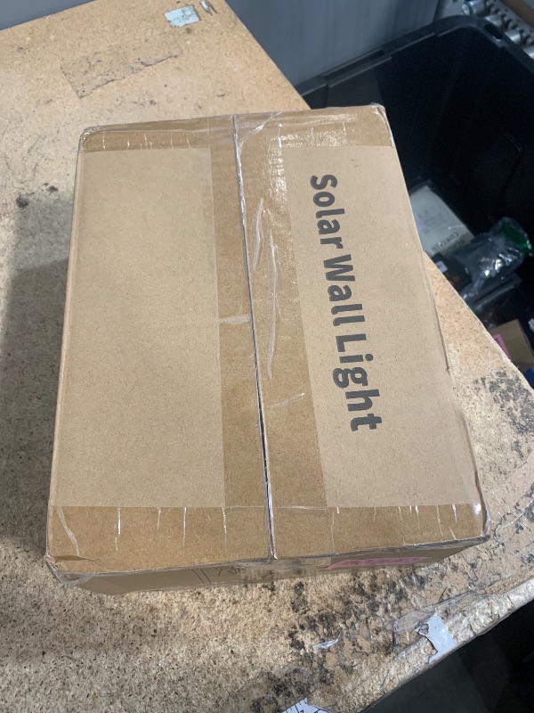 Photo 1 of [2 Pack] Solar Porch Lights Outdoor Motion Sensor, Solar Wall Lights with 2 Modes & Waterproof, Dusk to Dawn LED Outdoor Solar Lights for House, Exterior Front Porch Patio Fence Security Lamp