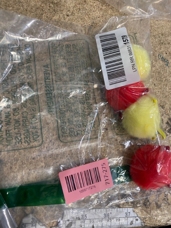 Photo 1 of 18 Pcs Pom Pom Hair Clip 2'' Candy Color Hair Clip