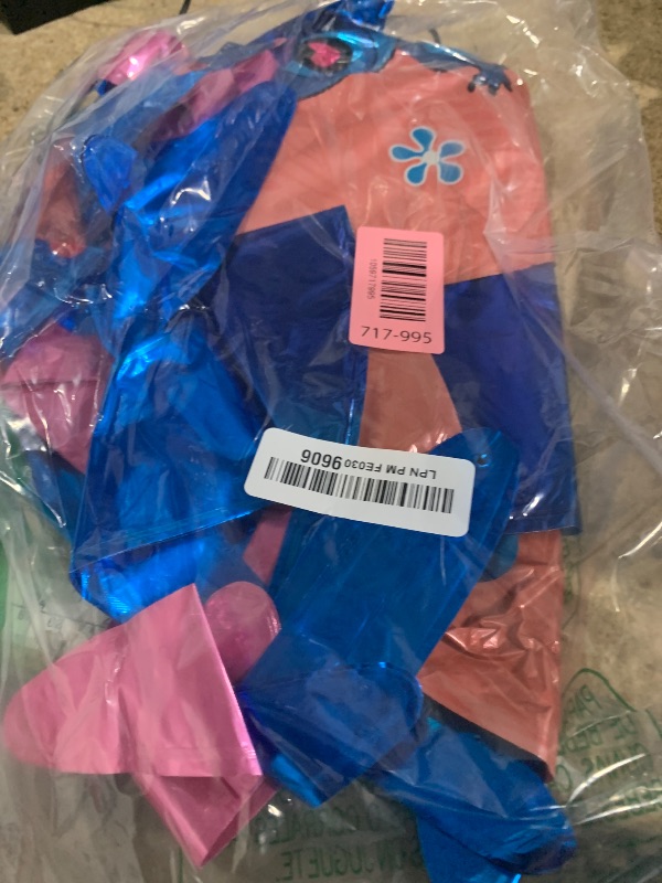 Photo 1 of 10PCS Cartoon Foil Balloons 18" and 26" for Birthday Party Decorations Aluminum Foil 5 Blue and 5 Pink Cartoon Foil Balloons Birthday Party Décor