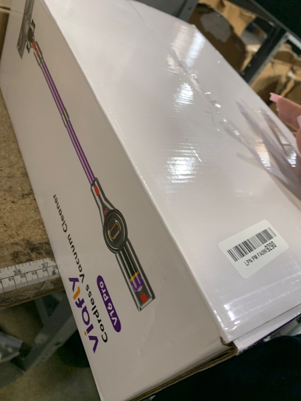 Photo 1 of (missing battery) VIAFLY Cordless Vacuum Cleaner, Upgraded 550W 45Kpa 60Mins Vacuum Cleaners for Home, Anti-Tangle Stick Vacuum