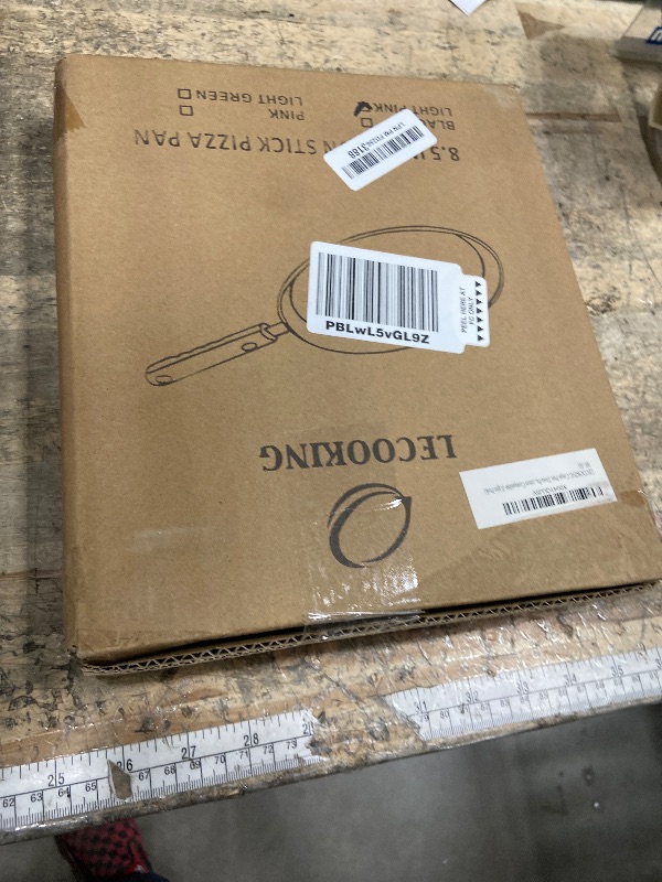Photo 1 of ***(HEAVILY USED/ MINOR DAMAGE)***LECOOKING Crepe Pan, Dosa Pan, 8.7 inch Nonstick Crepe Pan, Dosa Tawa Tortilla Pan, Induction Compatible (Light Pink)