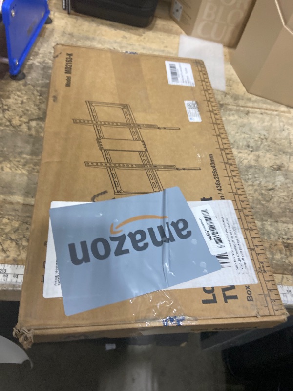 Photo 1 of ***************MISSING THE HARDWARE************
Mounting Dream TV Mount Fixed for Most 42-84 Inch Flat Screen TVs, TV Wall Mount Bracket up to VESA 600 x 400mm and 132 lbs - Fits 16"/18"/24" Studs - Low Profile and Space Saving MD2163-K