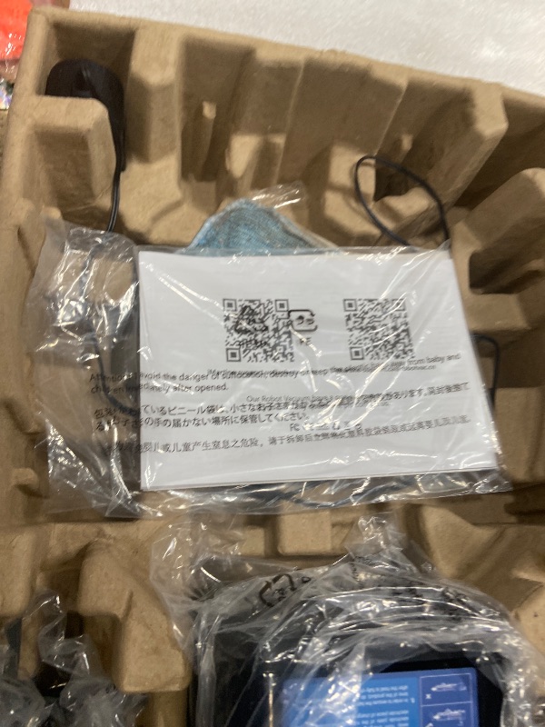 Photo 1 of *********************Missing control remote, filters, cleaning brush***************
2 in 1 Mopping and Vacuuming Robot, Robot Vacuum and Mop Combo Compatible with WiFi/App, Robotic Vacuum Cleaner Self-Charging, Slim, Ideal for Pet Family, Hard Floor, Hair