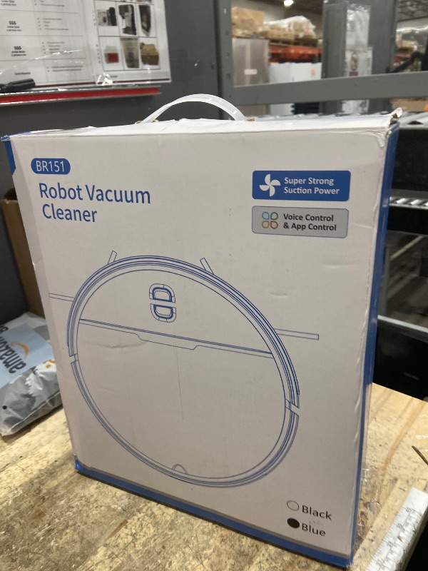 Photo 1 of *********************Missing control remote, filters, cleaning brush***************
2 in 1 Mopping and Vacuuming Robot, Robot Vacuum and Mop Combo Compatible with WiFi/App, Robotic Vacuum Cleaner Self-Charging, Slim, Ideal for Pet Family, Hard Floor, Hair