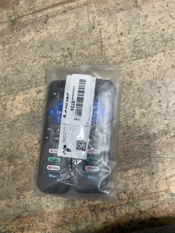 Photo 1 of (Pack of 2) Replacement Remote Control Only for Roku TV, Compatible for TCL Roku/Hisense Roku/Onn Roku/Sharp Roku/Element Roku/Westinghouse Roku/Philips Roku Smart TVs (Not for Roku Stick and Box)