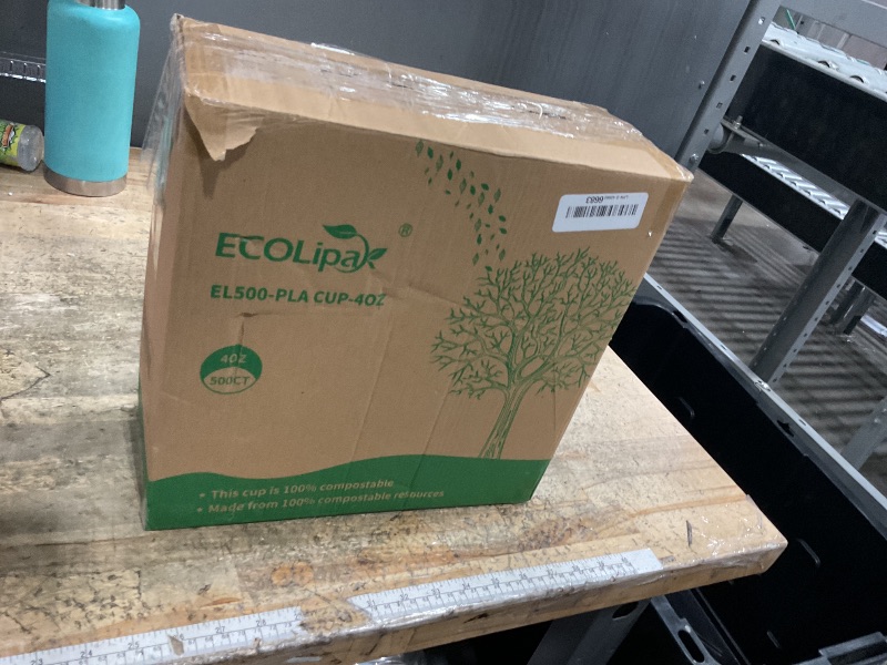 Photo 1 of ECOLipak 500 Count Compostable Paper Cups, 4 oz Paper Espresso Coffee Cups with PLA Lined, Disposable Eco-friendly Biodegradable Hot Paper Cups for Party, Picnic,Travel,and Events