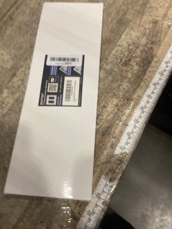 Photo 1 of (5 Pack) BESTTEN USWP6 Matte Snow White Screwless Decorator Wall Plate, 2-Gang Outlet Cover, Decor Switch Face Plate, H4.69” x W4.73”, UL Listed