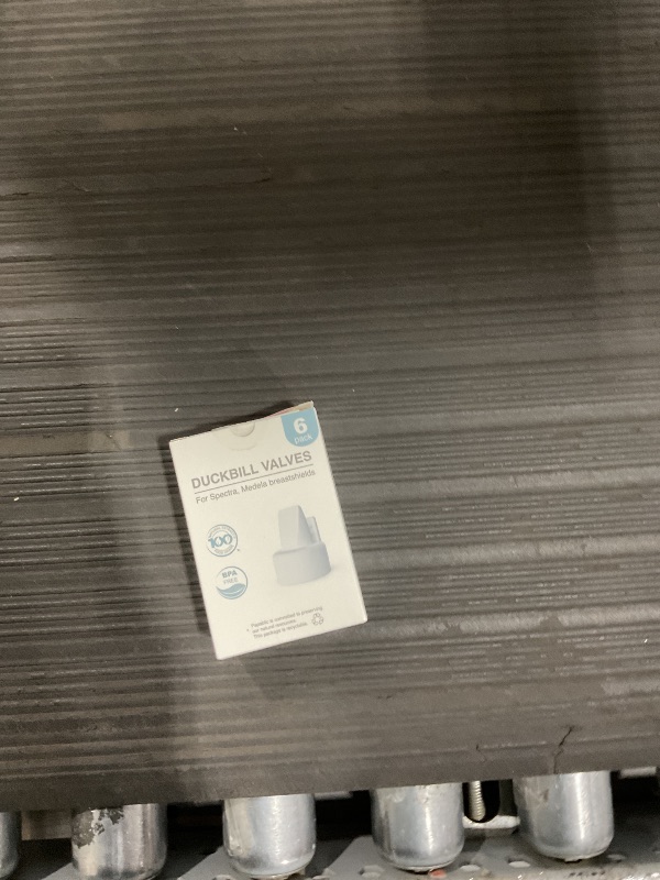 Photo 1 of [6-Count] Papablic Duckbill Valves for Spectra and Medela, Replaceable Duckbill Valves for Spectra S1 Spectra S2 valves and Medela Pump in Style, BPA/DEHP Free White