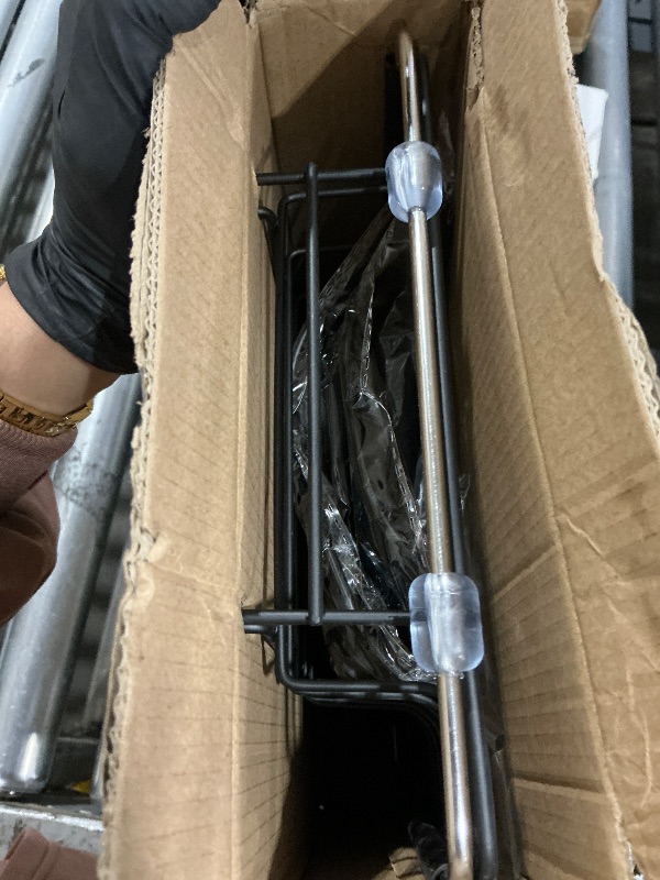 Photo 1 of ***(STOCK PHOTO FOR REFERENCE ONLY/ ITEM WILL DIFFER)***Dish Drying Rack - Small Dish Rack for Kitchen Counter, Stainless Steel Dish Drainer with Utensil Holder and Drainboard (Black)