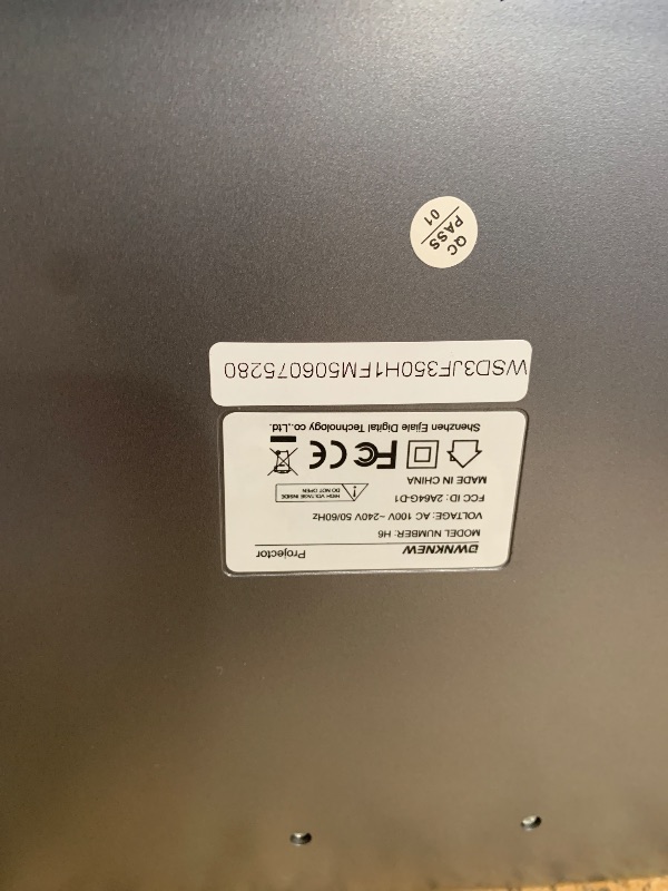 Photo 1 of ?Buit-in Google TV & Voice Control?Smart Projector with WiFi 6 and Bluetooth, 4K Support Movie Outdoor Projectors Compatible with Netflix/Prime Video/YouTube, Auto Focus Home Proyector 180°Stand