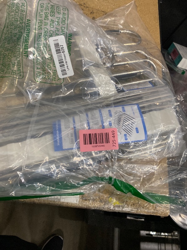 Photo 1 of ***(MISSING PARTS)***9 Layers Pants Hangers Space Saving, 2 Pack Multifunctional Pant Rack Stainless Steel Closet Organizer for Pants Jeans Leggings Trousers, Antiquewhite