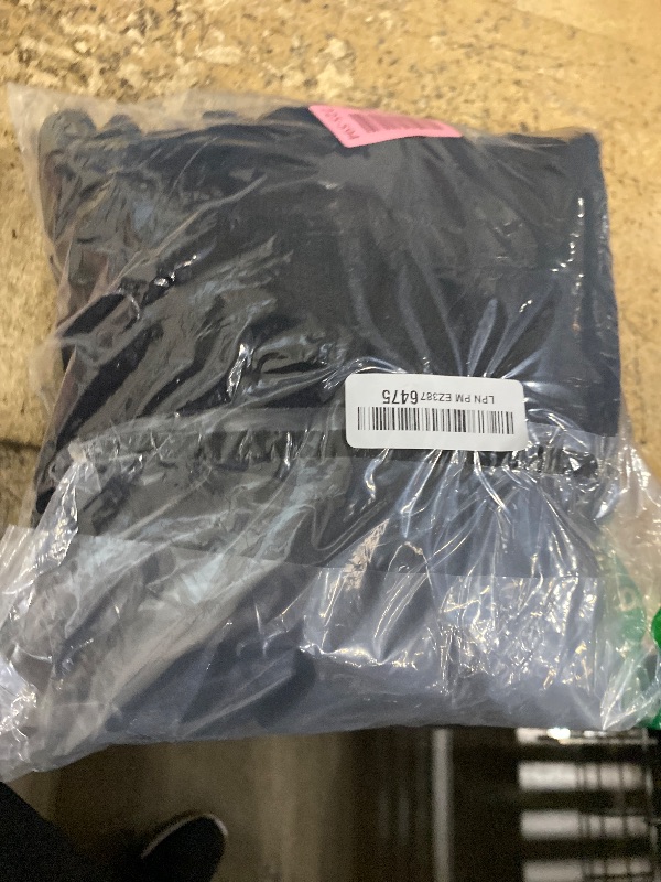 Photo 1 of ****RUNS SMALL*** Pink Queen Women's 2 Piece Knit Sweatsuit Oversized Loose Pullover Sweater Top and Wide Leg Pants Outfit Set Black M