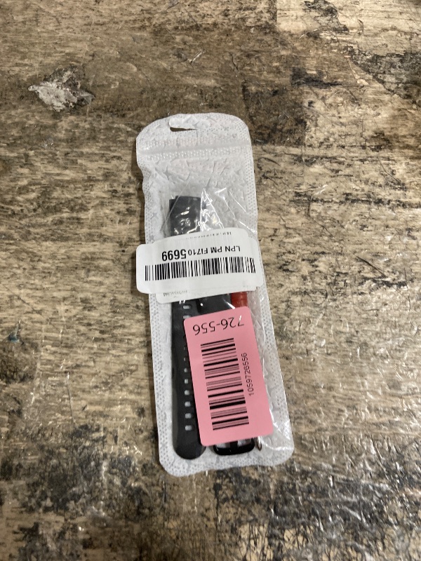 Photo 1 of 1 Pack Sport Bands Compatible with C60 Fitness Tracker,Silicone Waterproof Strap with Installation Tools?Not include Fitness Tracker? (Black)