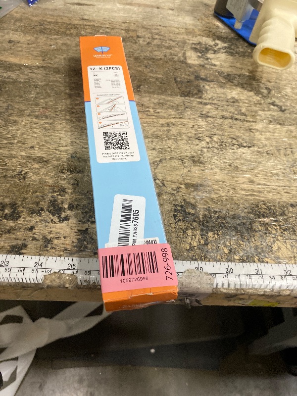 Photo 1 of 12 inch (12-K) Rear Wiper Blades Replacement for Hyundai Tucson 2015-2010/Kia Sportage 16-11 +More BACK Windshield Wiper Blades For My Car Pack of 2