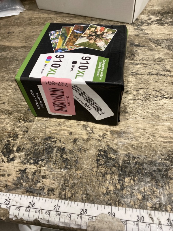 Photo 2 of Kolor Expert 910XL Ink Cartridges Combo Pack Replacement for HP 910XL Ink Work with HP OfficeJet Pro 8025e 8022e 8015e 8028e 8035e 8020 8022 8025 8035 Printer (Black, Cyan, Magenta, Yellow)