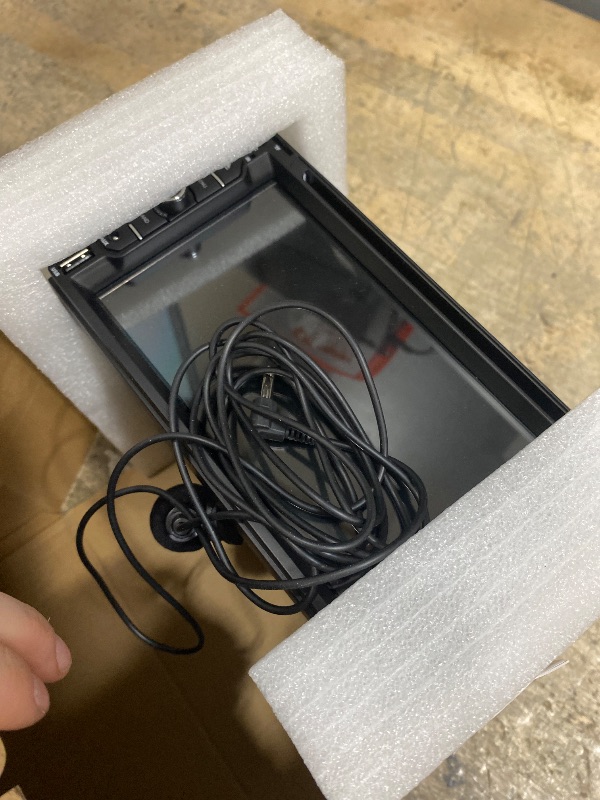 Photo 3 of Double Din Car Stereo with Carplay&Android Auto,7 Inch HD Touchscreen Car Radio Support CD DVD Player,Bluetooth,Backup Camera,Mirror Link,SWC,Subwoofer,USB/TF/AUX Input, AM/FM Car Stereo Receiver