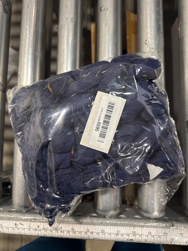 Photo 1 of *MISSING SOME**DeZerlor 50 Pack Navy Blue Cheesecloth Napkins Fall Thanksgiving Cloth Napkins Set of 50 Navy Dinner Table Napkins Bulk 21x21 Inches for Thanksgiving Wedding Bridal Shower Baby Shower Xmas Party