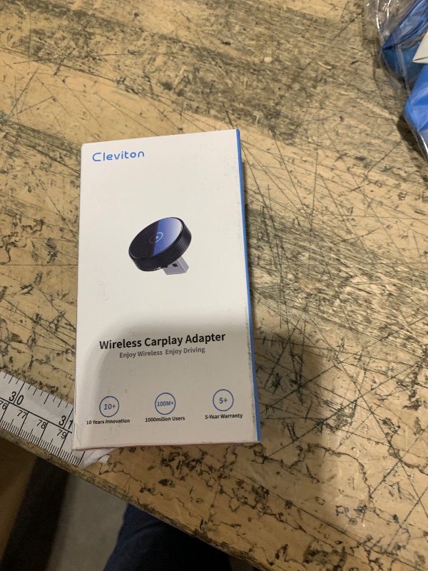 Photo 1 of **DOESN'T FUNCTION WITH ANDROIDS*** Wireless CarPlay Adapter for Apple iPhone ?Android?2025-2026 Upgrade? Small Size, Plug and Play, Fast and Stable Connection Wireless Adapter for CarPlay?Android