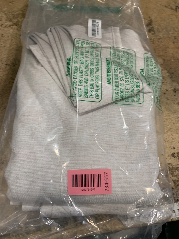 Photo 1 of 100% Blackout Shield Linen Blackout Curtains for Bedroom 90 Inches Long, Back Tab/Rod Pocket Living Room Drapes, Thermal Insulated Blackout Curtains 2 Panels Set, 50" W x 90" L, Beige