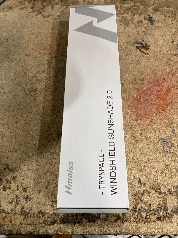 Photo 1 of [2025 Upgraded] Nmoiss Windshield Sun Shade Umbrella [Graphene Rapidly Dissipates Heat] 99% UV Blocking Protects Car from Sun and Heat Damage, Keeps Cool and Protects Interior Medium (56" L x 31" W)