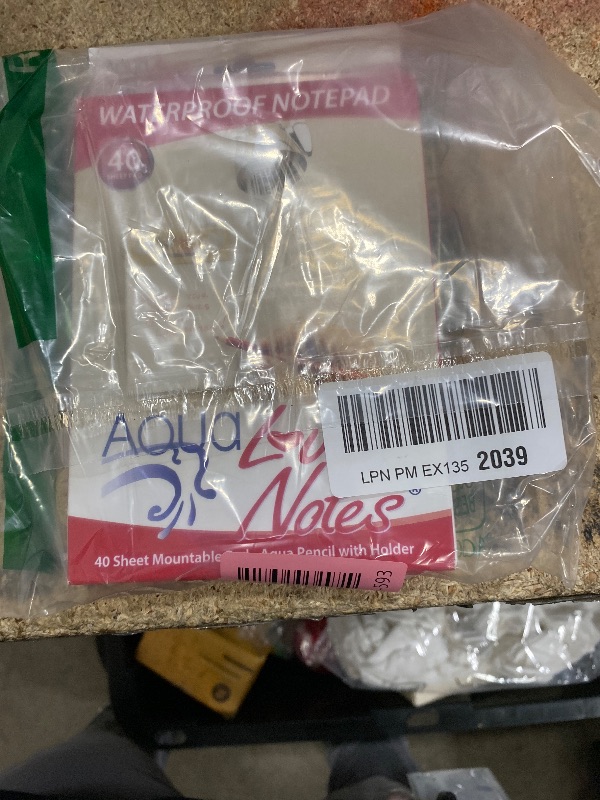 Photo 1 of Aqua Love Notes Waterproof Notepad (MADE IN THE USA)