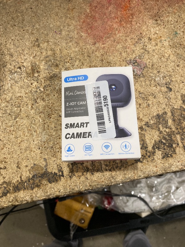 Photo 1 of ***UNTESTED/ UNKNOWN DAMAGES*** Zongbi Mini Camera,HD Security WiFi Wireless Cameras SD Card Storage & App Control,Wireless Surveillance,Motion Detection and Night Vision for Indoor
