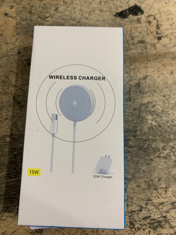 Photo 1 of [Apple MFi Certified]Magnetic Wireless Charger Apple Mag Safe Charger,15W 6FT Fast Wireless Charging Pad for Apple iPhone 16 Pro Max/16 Pro/16 Plus/15 Pro Max/14/13/12/AirPods3/2/Pro/Pro2,Charging Pad