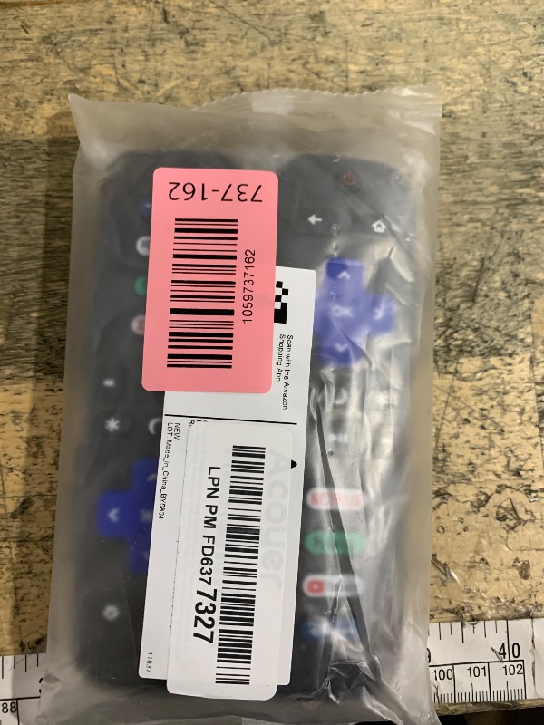Photo 1 of (Pack of 2) Replacement Remote Control Only for Roku TV, Compatible for TCL Roku/Hisense Roku/Onn Roku/Sharp Roku/Element Roku/Westinghouse Roku/Philips Roku Smart TVs (Not for Roku Stick and Box)