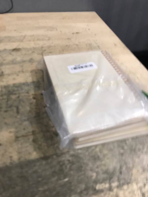 Photo 1 of *ONLY 3* 4 Pack A4 Wood Cover Jounal Notebook 80 pages Sketchbook 9x12 Inch Unlined Spiral Notebook for Crafts