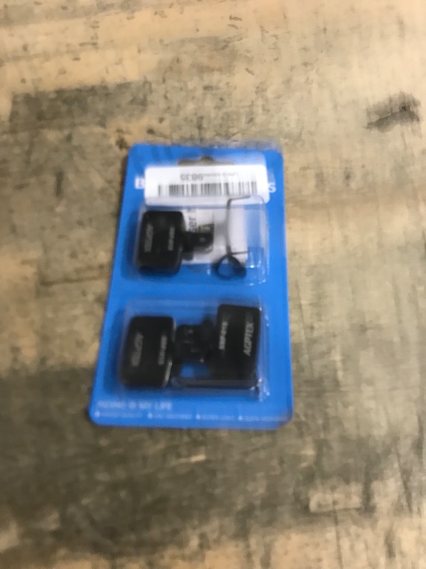 Photo 1 of *MISSING 1* AGPTEK Bike Brake Pads, High-Performance Brake Pads, Disc Brake Pads & Spring for Mountain Bike Disc Brakes,Bike Pads Compatible with TRP Tektro Shimano Deore Br,(Semi-Metallic, Black)